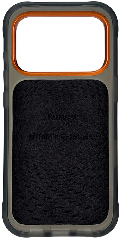 Dėklas NIMMY case MAGNETIC FANTASY ANIMAL HORSE compatible with MagSafe for IPHONE 18 Pro Max/17 Pro Max oranžinis