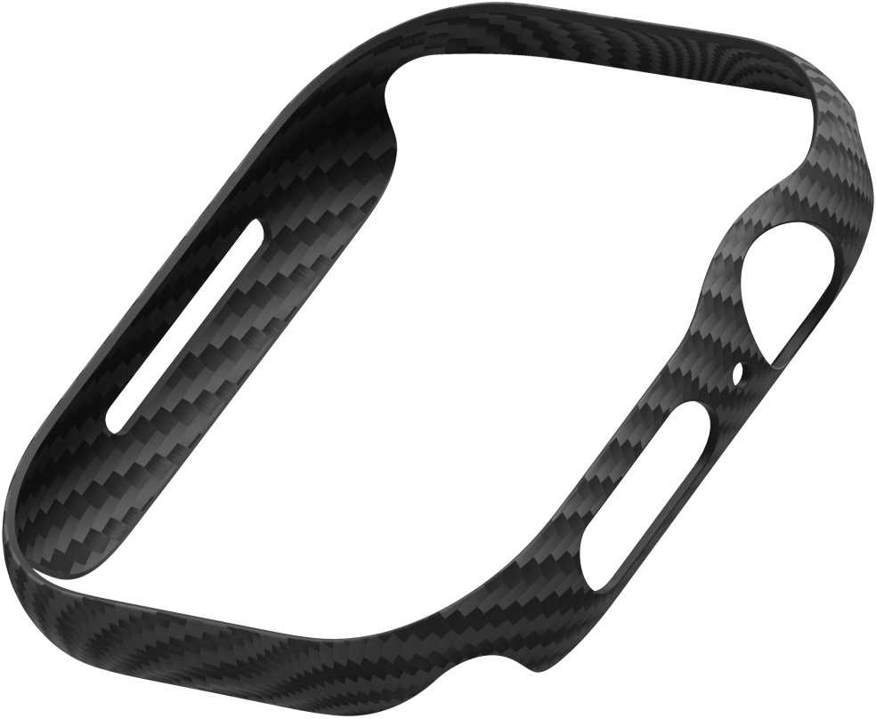 Dėklas PITAKA Air Case do Apple Watch 10 / 11 (46 mm) juoda-pilka