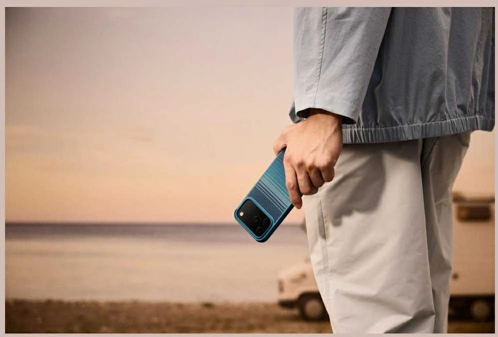 Pitaka Aramid ProGuard dėklas Apple iPhone 17 Pro Max, mėnulio saulėlydis