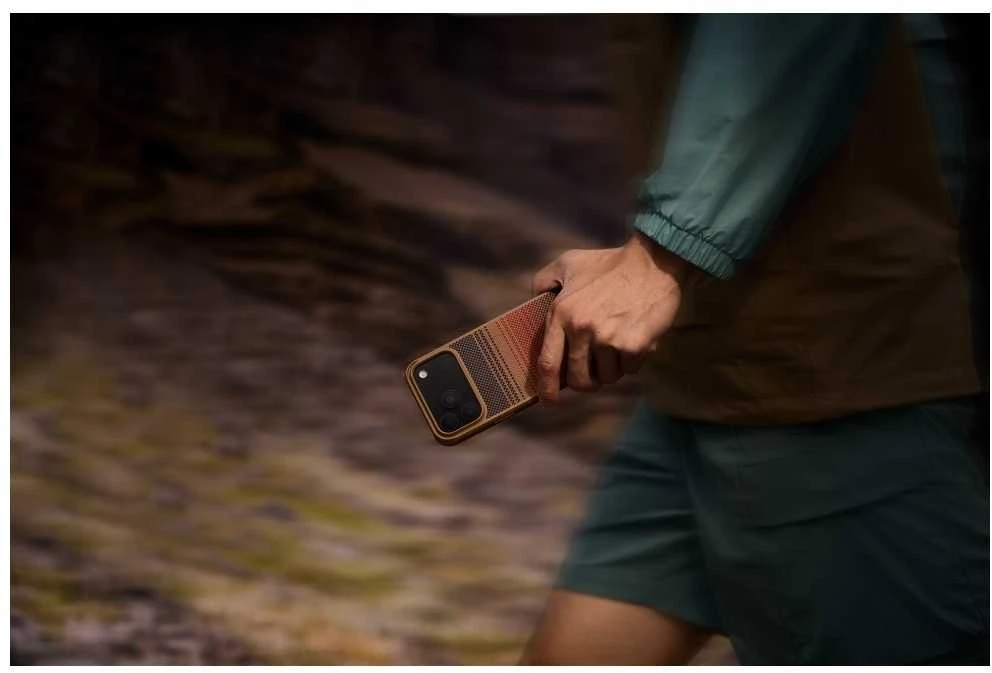 Pitaka Aramid ProGuard dėklas Apple iPhone 17 Pro, saulėlydžio spalvos