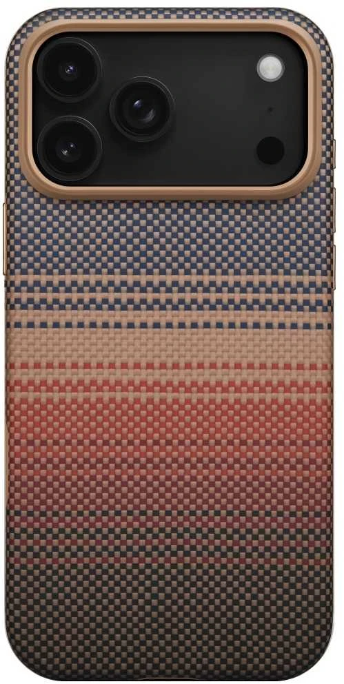 Pitaka Aramid UltraGuard dėklas Apple iPhone 17 Pro, sunset