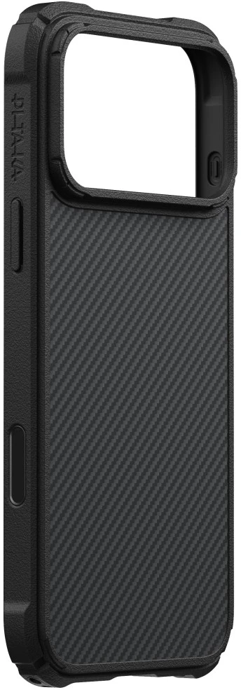 Dėklas Case PITAKA Cairn Case for iPhone 18 Pro Max / 17 Pro Max juodas pilkas