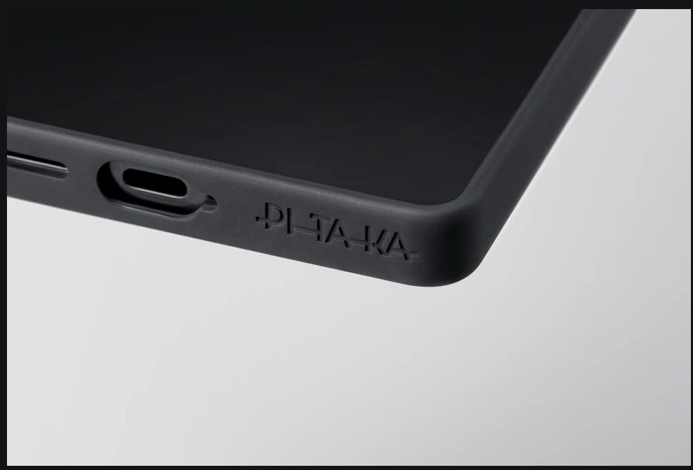 Dėklas PITAKA Cairn Case MagSafe skirtas Samsung Galaxy S25 Ultra juodai pilkas