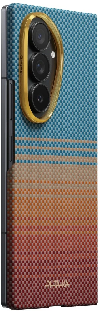 Pitaka krašto dėklas, galinis dangtelis, Saulėlydis - Samsung Galaxy Z Fold8 Ultra