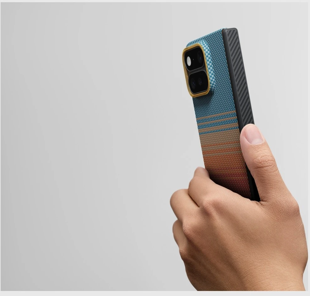 Cases And Covers Pitaka Edge dėklas, nugarėlės dangtelis, California Dream Sunset 2.0 – Google Pixel 11 Pro Fold