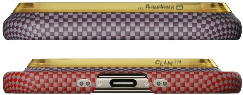 Dėklas PITAKA Edge Case California Dream 02 do iPhone Air sunset