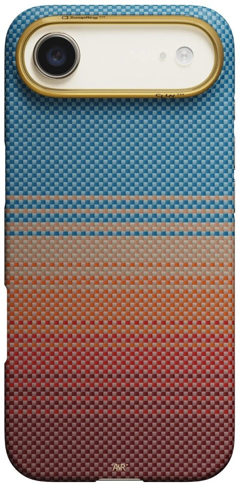 Dėklas PITAKA Edge Case California Dream 01 do iPhone Air sunset