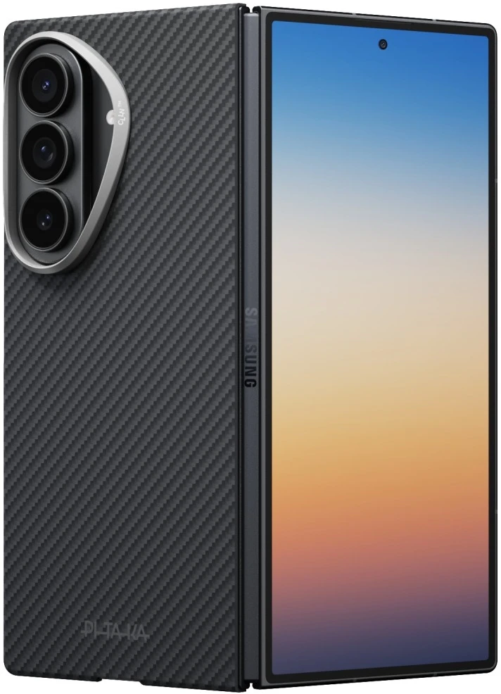 Dėklas PITAKA Edge Dėklas for Samsung Galaxy Z Fold8 Ultra juodos spalvos-pilkas