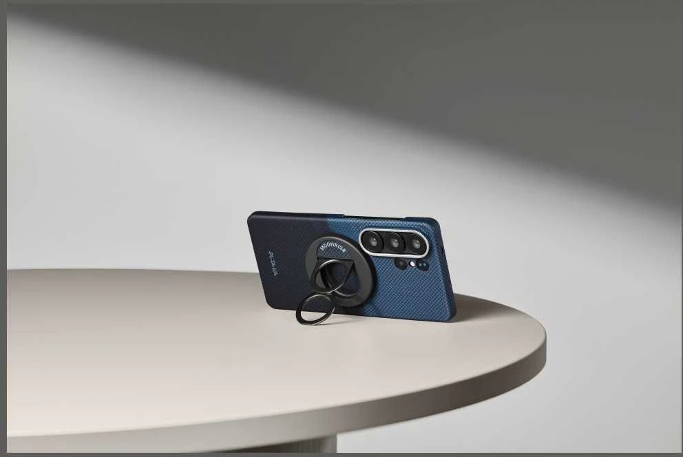 „Pitaka Edge“ dėklas „Samsung Galaxy S26 Ultra“, horizontaliai