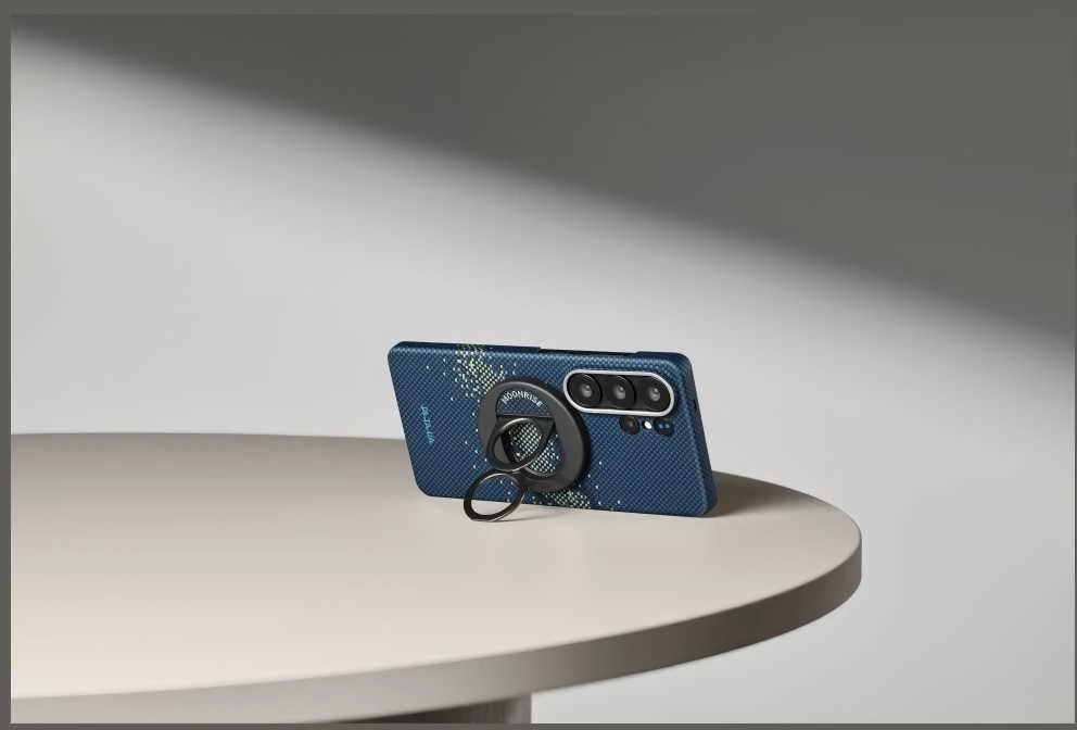 Dėklas Pitaka Edge Case Samsung Galaxy S26 Ultra, milky way galaxy