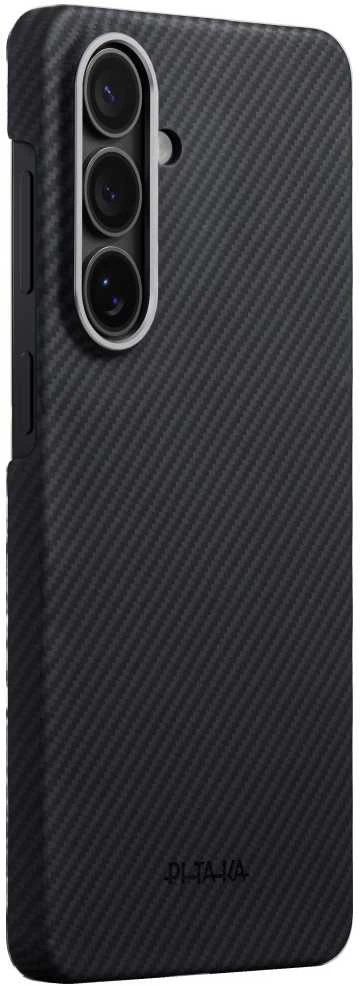 Dėklas Pitaka Edge Case Samsung Galaxy S26, juodas