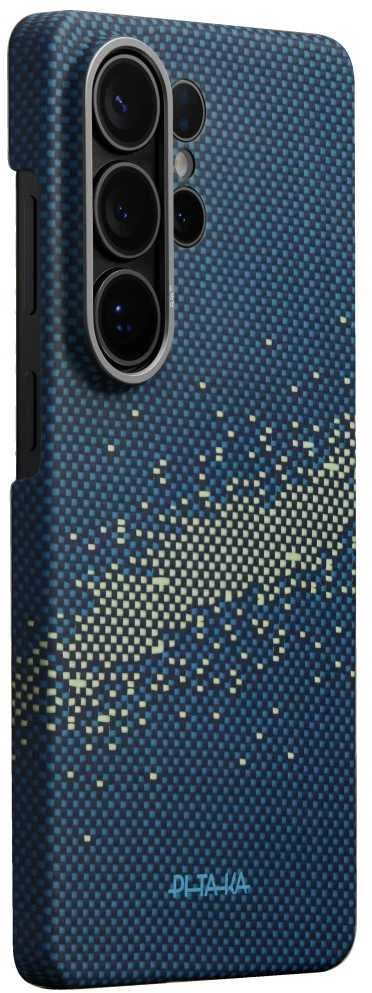 Dėklas Pitaka Edge Case Samsung Galaxy S26 Ultra, milky way galaxy