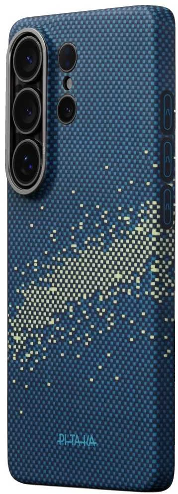 Dėklas Pitaka Edge Case Samsung Galaxy S26 Ultra, milky way galaxy