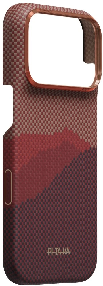 Dėklas Burga Pitaka Edge Case, Over the Horizon 2.0 (Autumn Dusk) – iPhone 18/17 Pro