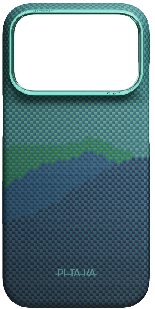 Dėklas Burga Pitaka Edge Case, Over the Horizon 2.0 (Summer Noon) – iPhone 18/17 Pro