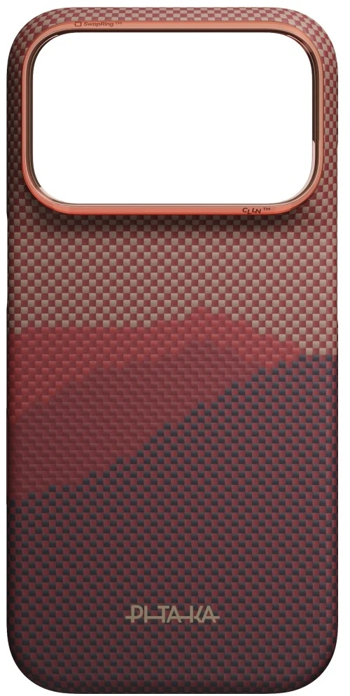 Dėklas Burga Pitaka Edge Case, Over the Horizon 2.0 (Autumn Dusk) – iPhone 18/17 Pro