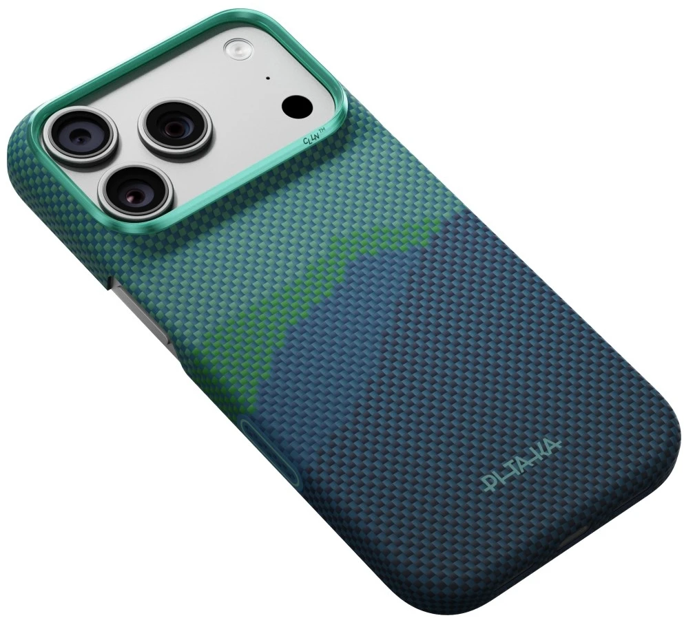 Dėklas Burga Pitaka Edge Case, Over the Horizon 2.0 (Summer Noon) – iPhone 18/17 Pro