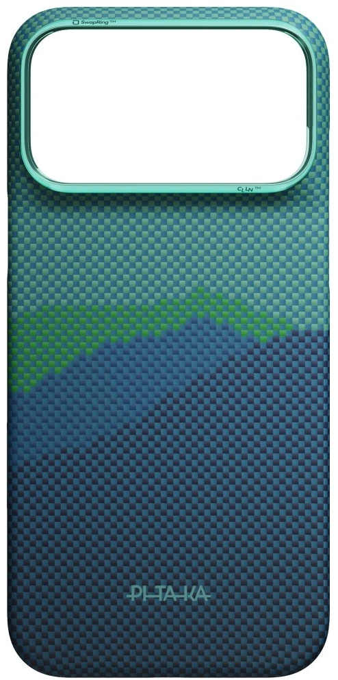 Dėklas Burga Pitaka Edge Case, Over the Horizon 2.0 (Summer Noon) – iPhone 18/17 Pro Max