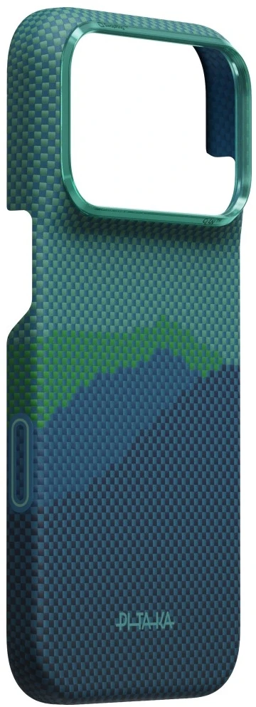 Dėklas Burga Pitaka Edge Case, Over the Horizon 2.0 (Summer Noon) – iPhone 18/17 Pro