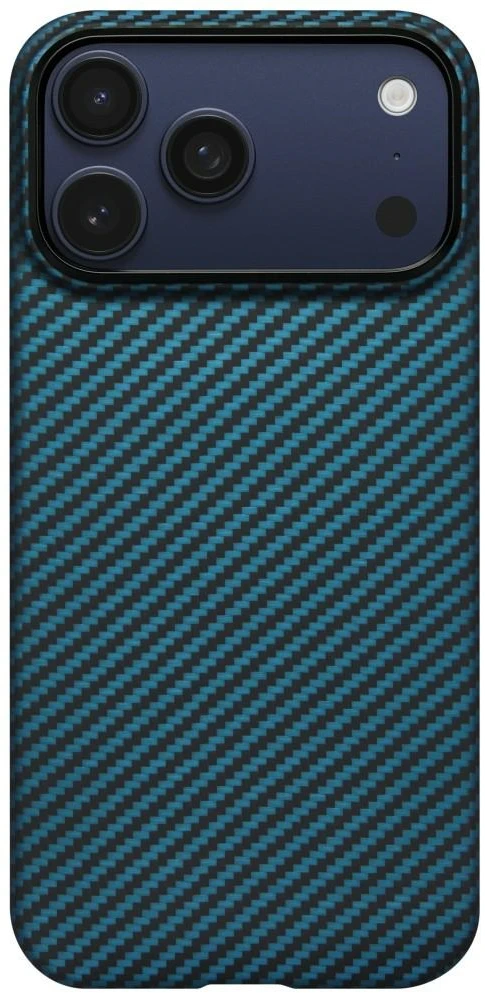 Dėklas Pitaka Ultra Slim Case Apple iPhone 17 Pro, mėlynas