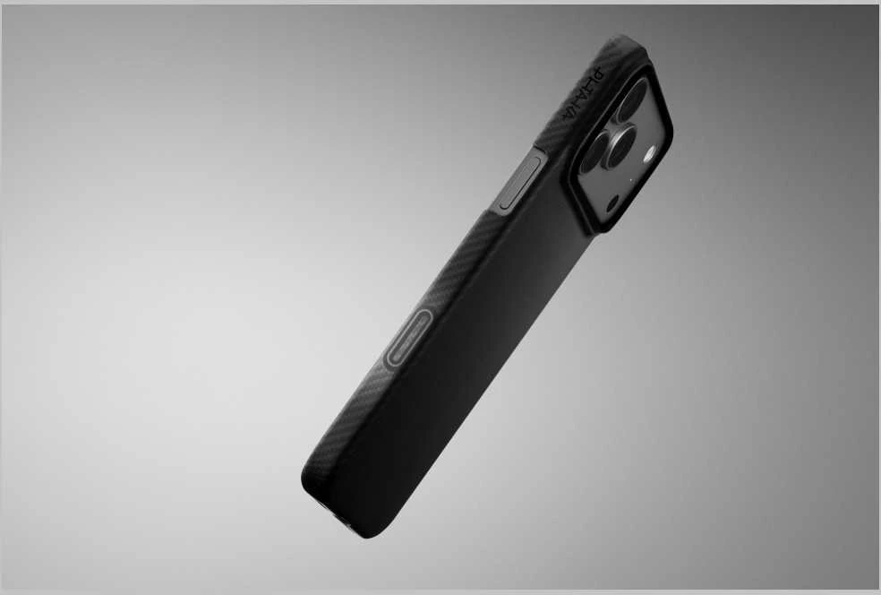 Dėklas Pitaka Ultra Slim Case Apple iPhone 17 Pro Max, juodas