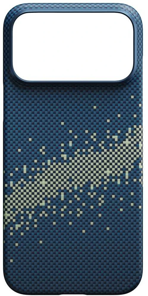 Dėklas Pitaka Ultra Slim Case iPhone 17 Pro, milky way galaxy