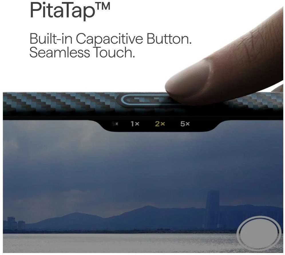 Dėklas Pitaka Ultra Slim Case Apple iPhone 17 Pro, mėlynas