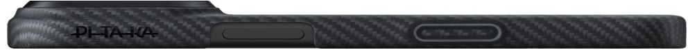 Dėklas Pitaka Ultra Slim Case Apple iPhone 17 Pro, juodas