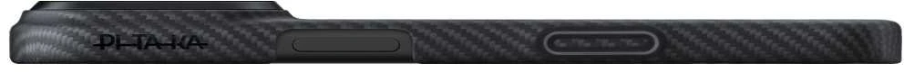 Dėklas Pitaka Ultra Slim Case Apple iPhone 17 Pro Max, juodas