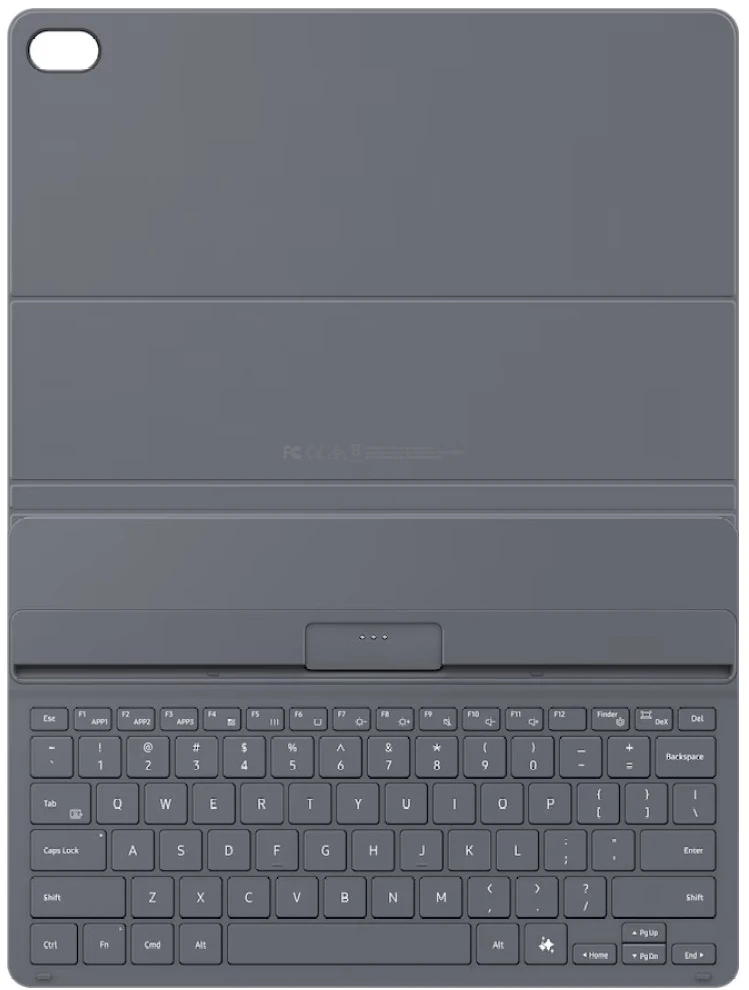 Samsung Galaxy Tab S12+ Book Cover Keyboard Juodas