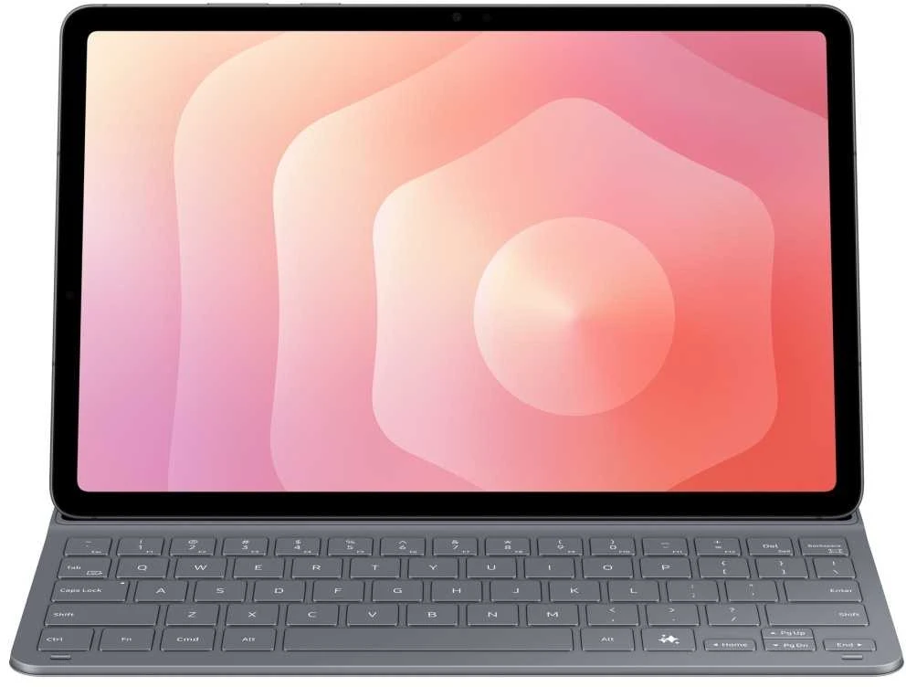 Samsung Galaxy Tab S11 dėklas su klaviatūra, plonas, juodas