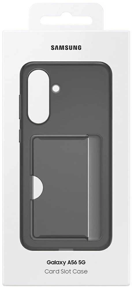Dėklas Samsung Galaxy A56 Card Slot Cover Juodas