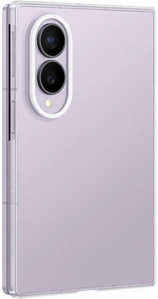 Dėklas QF971CTE skaidrus „Samsung Galaxy Fold 8“, permatomas