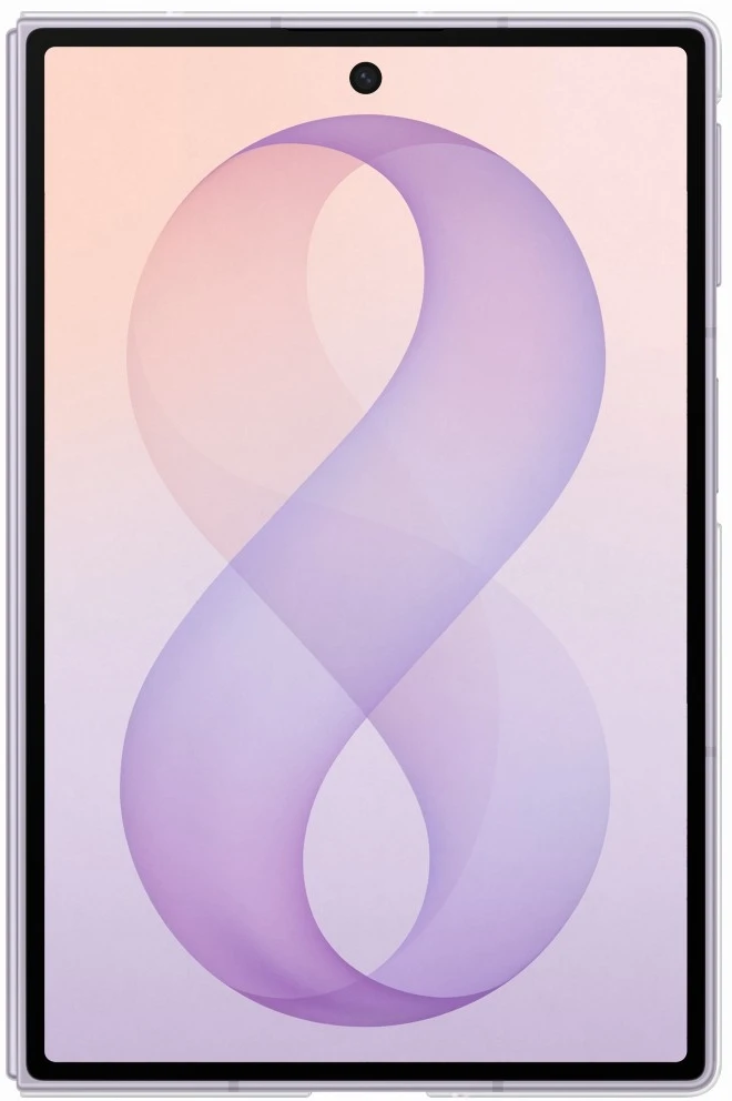 Dėklas QF971CTE skaidrus „Samsung Galaxy Fold 8“, permatomas