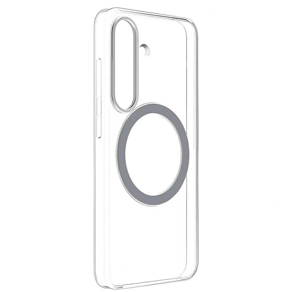 Dėklas Spigen „Samsung Galaxy S25+“ skaidrus magnetinis dangtelis, skaidrus