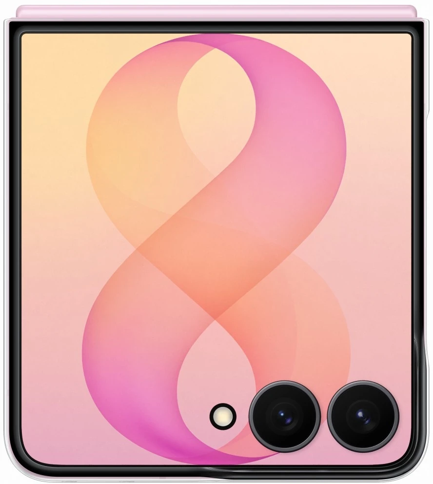 Dėklas CF776CTE skaidrus magnetas „Samsung Galaxy Flip 8“, permatomas