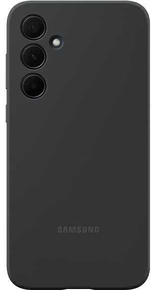 Dėklas Samsung Galaxy A55 Silicone Cover Juodas