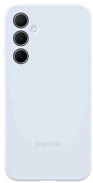 Dėklas Samsung Galaxy A35 Silicone Cover Light Mėlyna