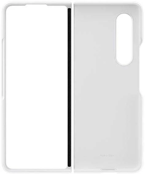 PF926TWE Silikoninis dėklas skirtas Samsung Galaxy Fold 3 (Baltas)
