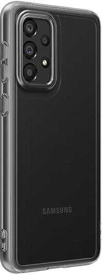Dėklas QA336TBE Soft Clear Cover for Samsung Galaxy A33 (5G) Juodas (Juodas)