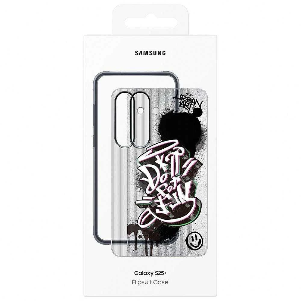 112803 EF-JS936CBE Samsung FlipSuit Galaxy S25 Plus dėklas telefonui juodos spalvos