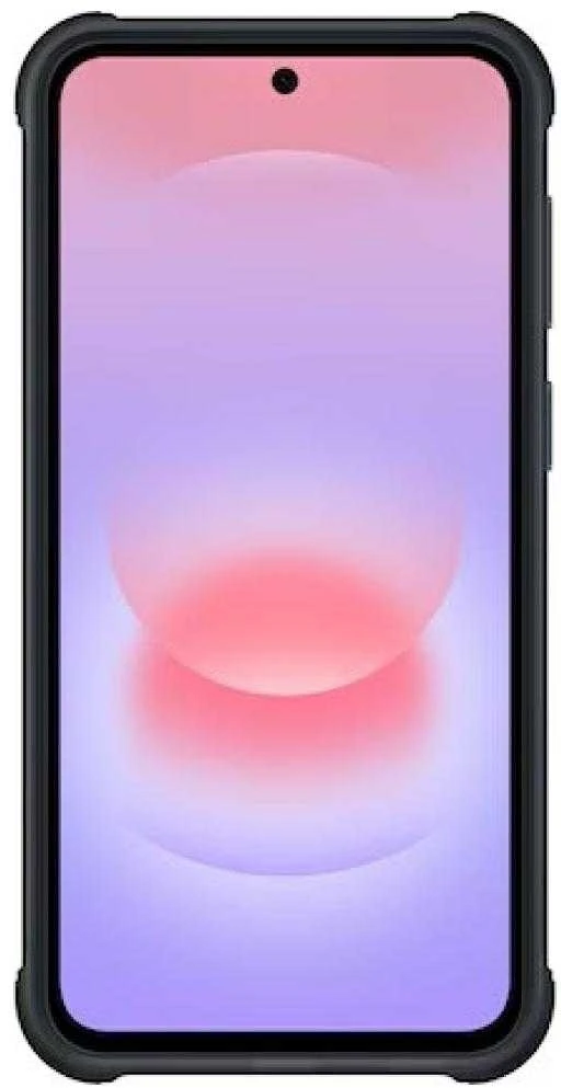 RA376CBE tvirtas dėklas Samsung Galaxy A37, Juodas