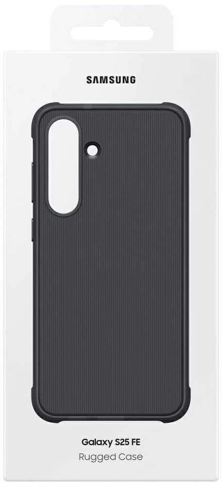 112803 EF-RS731CBE Samsung Rugged dėklas skirtas Galaxy S25 FE juodos spalvos