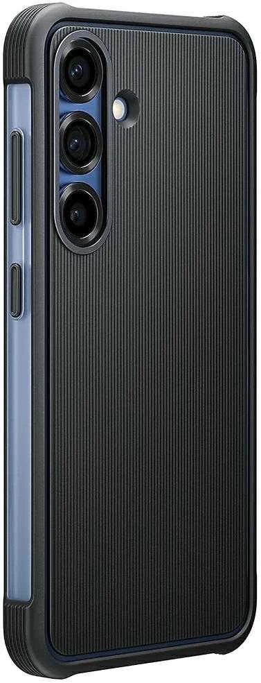 112803 EF-RS936CBE Samsung Rugged Galaxy S25 Plus dėklas telefonui juodos spalvos