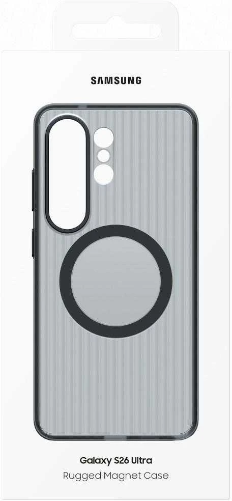 Dėklas Samsung Galaxy S26 Ultra Rugged Magnet Juodas