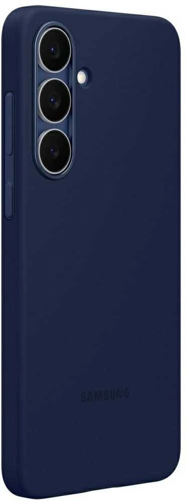 Samsung Galaxy S25 FE silikoninis dėklas, tamsus Mėlyna