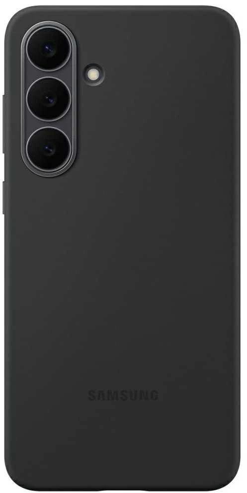 Dėklas Samsung Galaxy S25 FE Silicone Cover Juodas