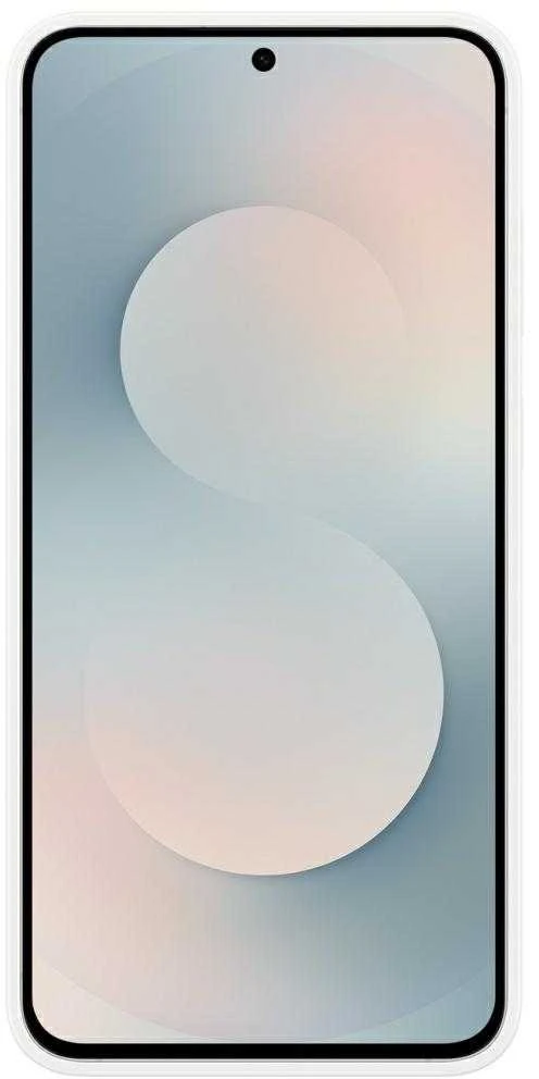 112803 EF-PS731CWE Samsung Silicone dėklas skirtas Galaxy S25 FE baltos spalvos