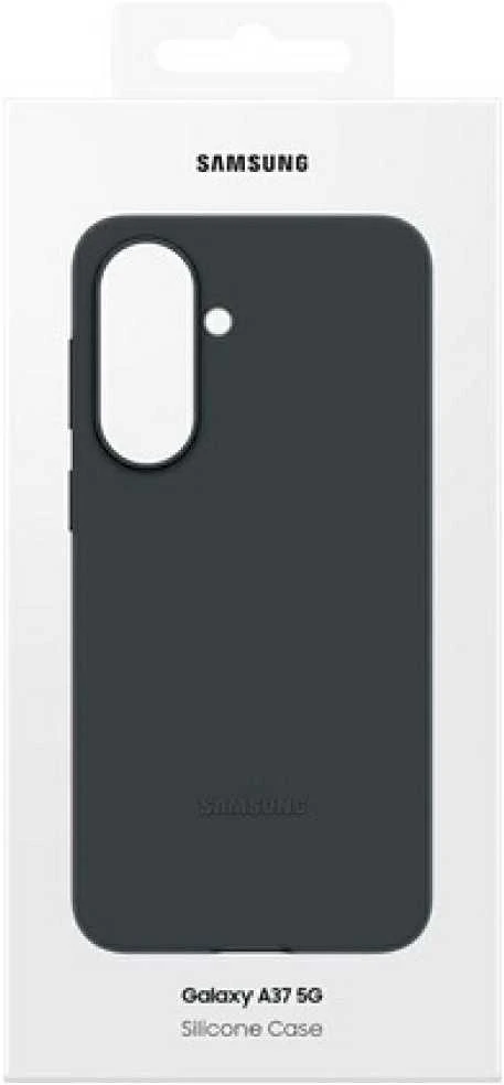 112803 EF-PA376CBE Samsung Silicone dėklas skirtas Samsung Galaxy A37 Juodas