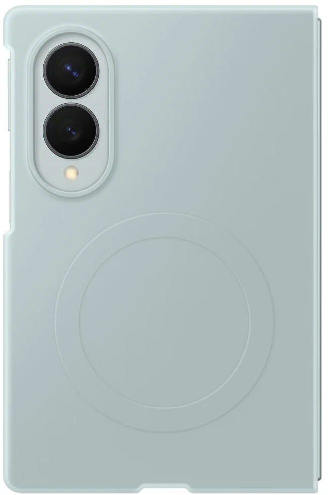 Dėklas EF971CGE Silicone Magnet Samsung Galaxy Fold 8, Žalias